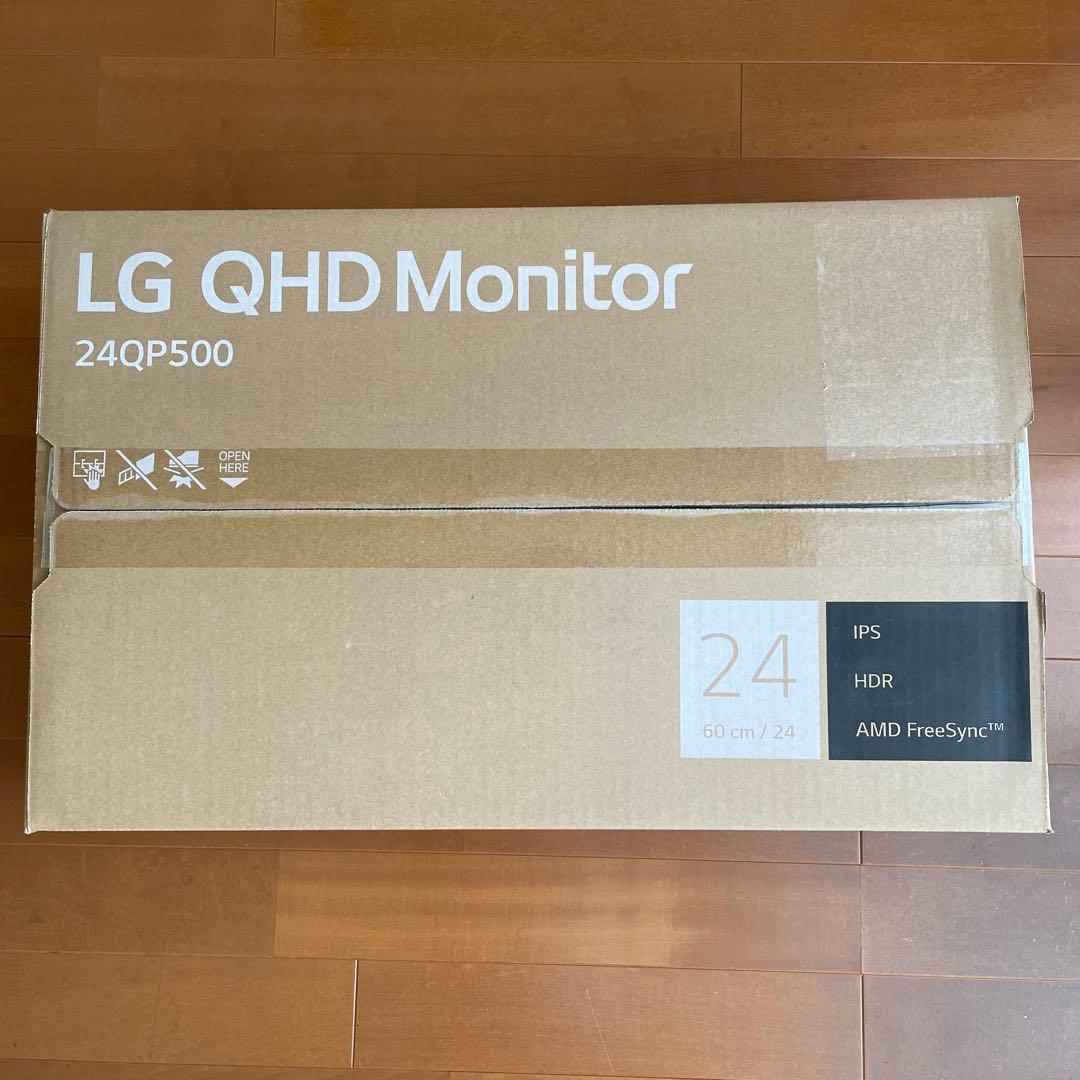 美品　LG WQHDディスプレイ 24QP500-B 23.8インチ　2K
