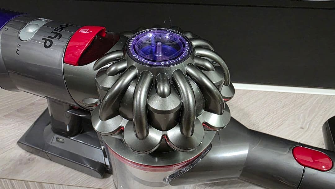 ②ダイソン dyson V8 slim SV10K ハンディクリーナー 43分