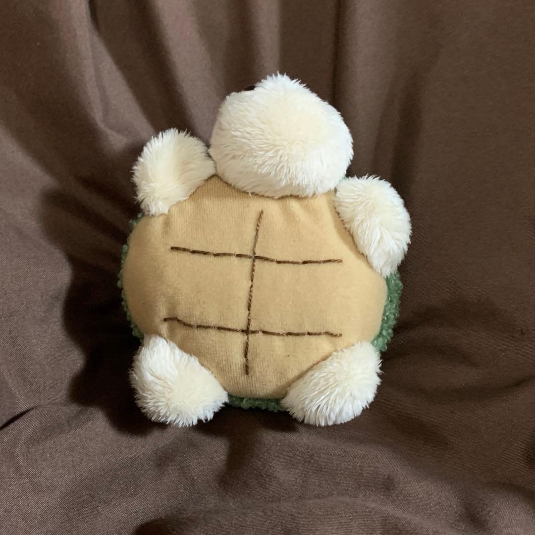 人気作家 モンプサン ぬいぐるみ かめ