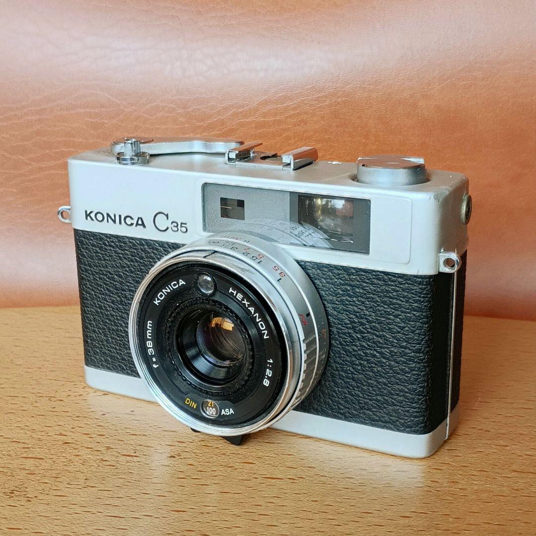 フィルムカメラ【調整、完動品】コニカC35 芦田愛菜