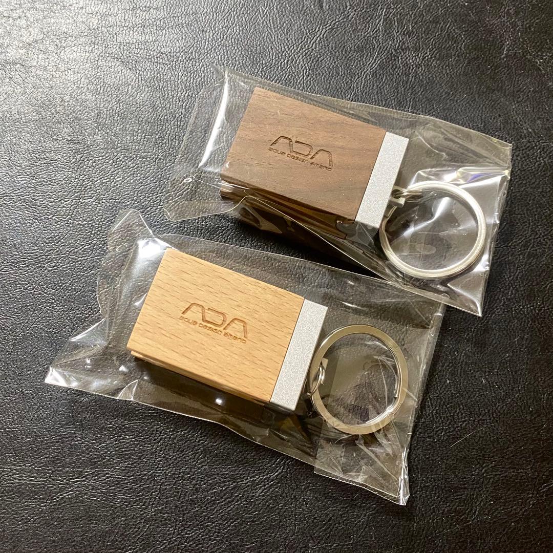 未開封 ADA 限定キーホルダー 2種　キーリング　アクアデザインアマノ
