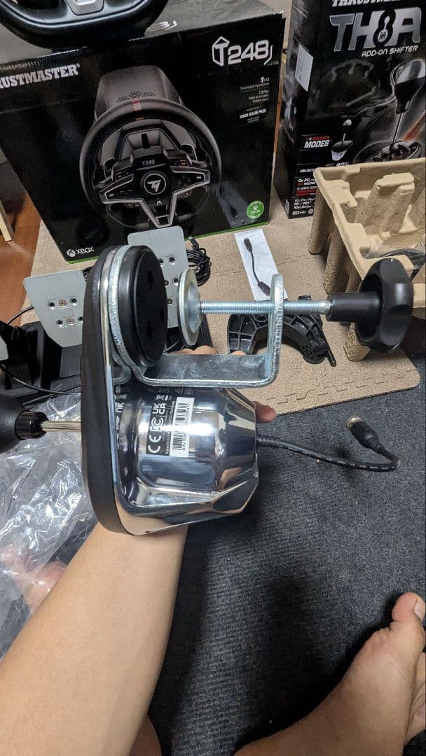 Thrustmaster T248X + TH8A セットGame Pass付き