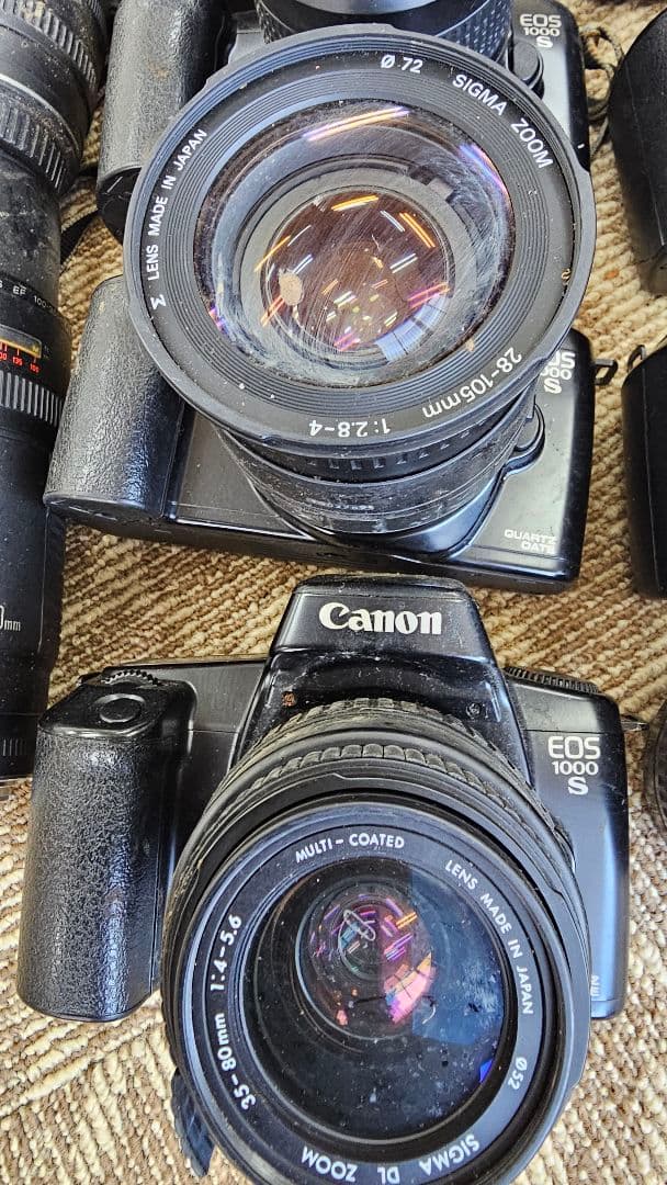 Canon EOS 1000S 一眼レフカメラセットジャンク品