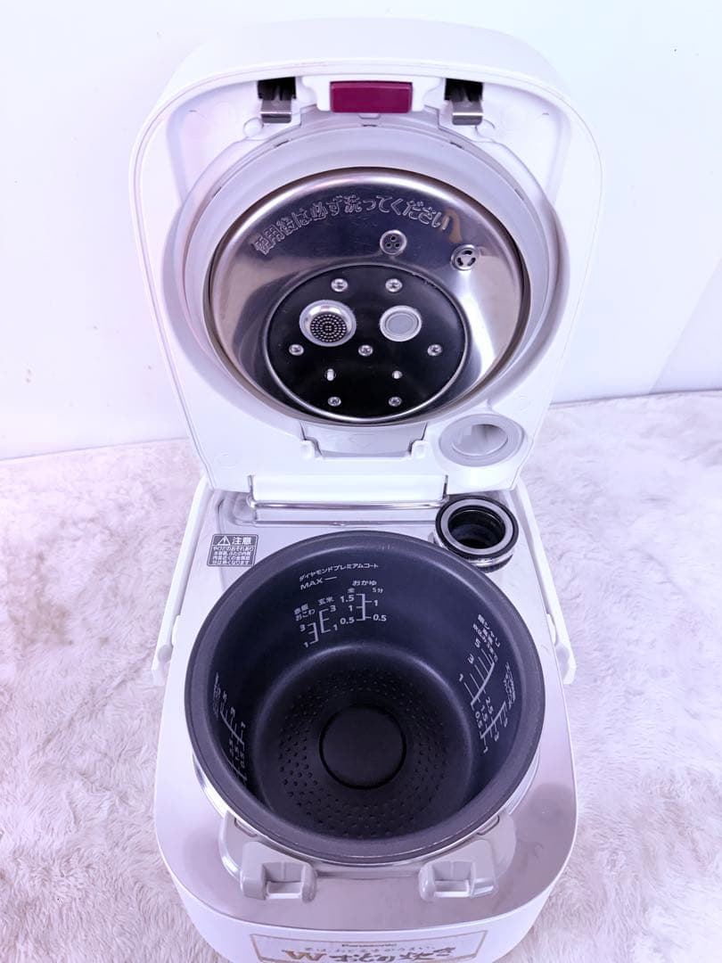 美品 Panasonic 最高級炊飯器 SR-VSX108 Wおどり炊き5.5合