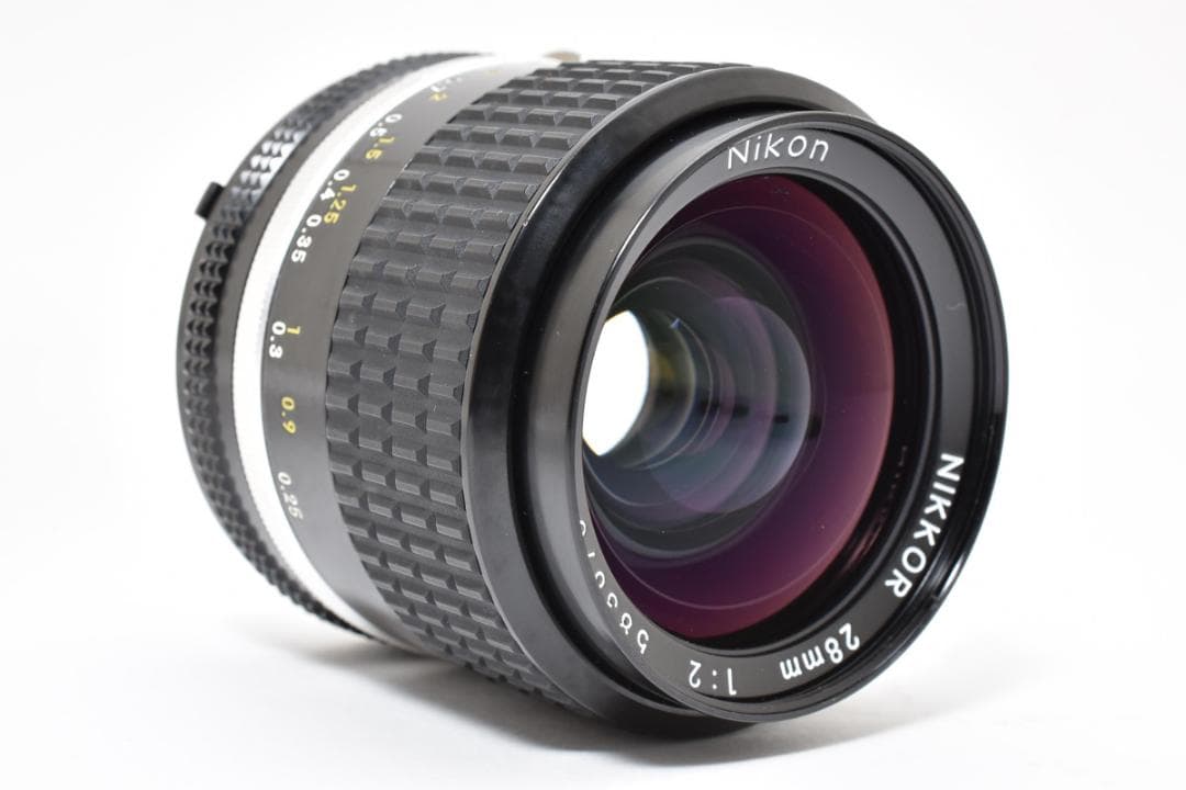 ★美品★ニコン Nikon AI-S NIKKOR 28mm f2 #1557
