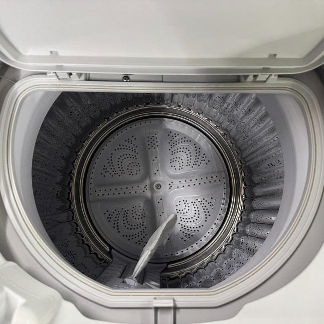 地域限定送料無料　美品【 SHARP 】シャープ 洗濯乾燥機 ES-TX5F