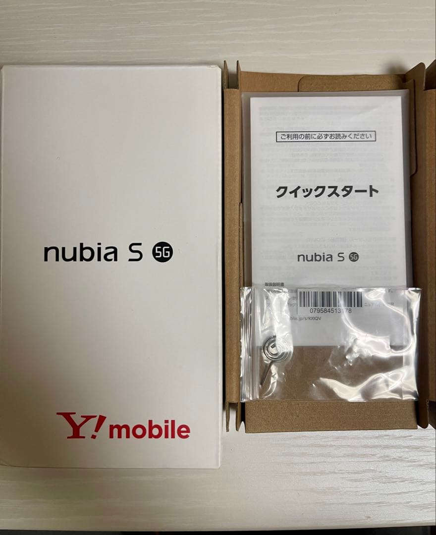 【美品】nubia S 5G 本体 ブラック