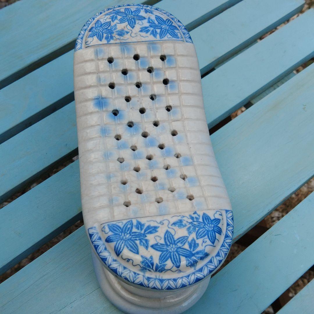 陶器枕　レトロ枕　アンティーク雑貨