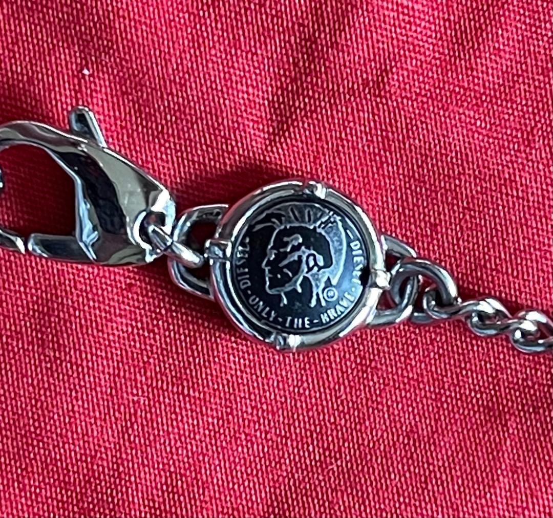 ふ  ディーゼル アクセサリー DIESEL シルバー ネックレス