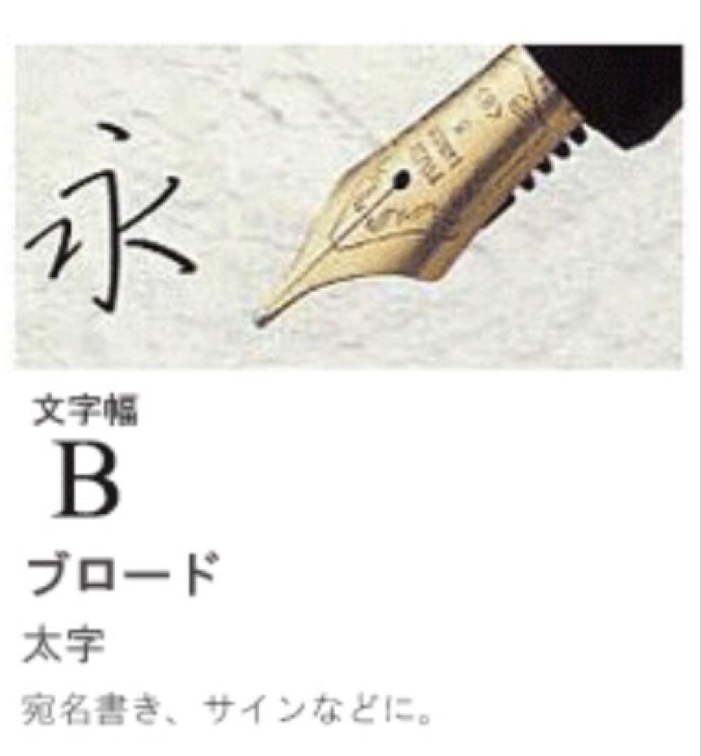 PILOT パイロット 万年筆 カスタム823 透明ブラック 14K刻印あり
