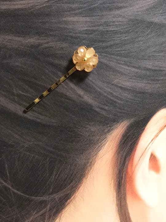 ハンドメイド　ポニーフック&ヘアピンセット No.2