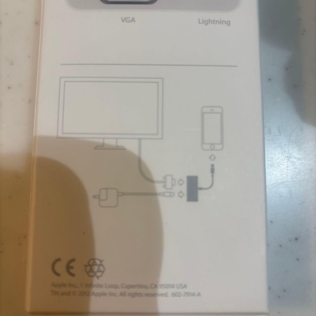 PCケーブル・コネクタ Lightning to VGA Adapter