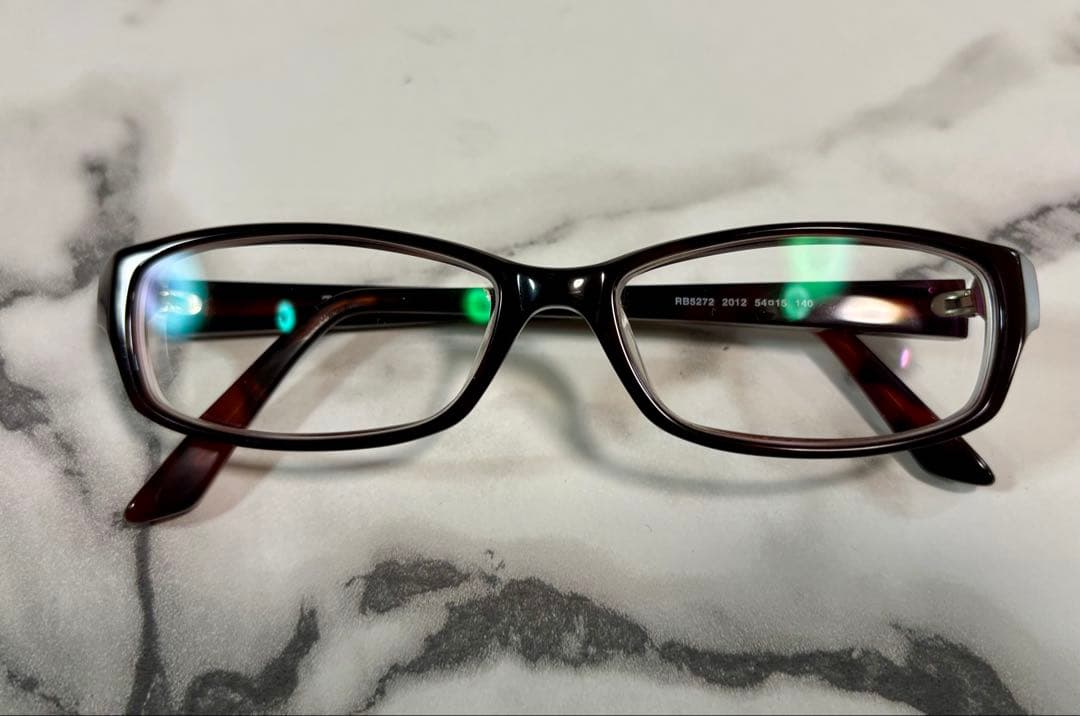【Ray-Ban 】レイバン度付き メガネRB5272 ケース無し