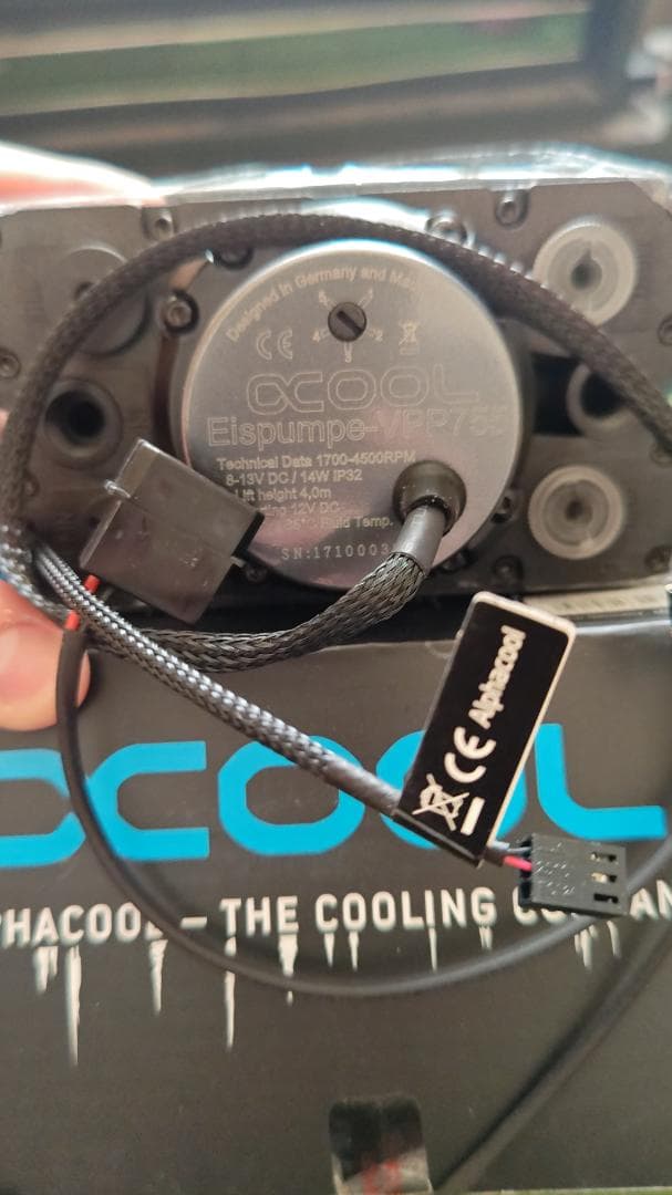 PC用ファン・クーラー Alphacool Eisfach - Single Laing D5