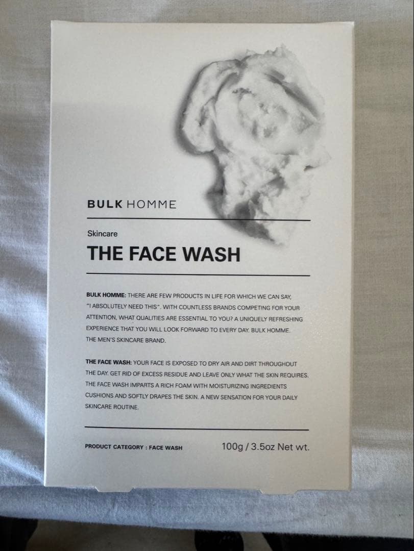 BULK HOMME THE FACE MASK 1枚入り