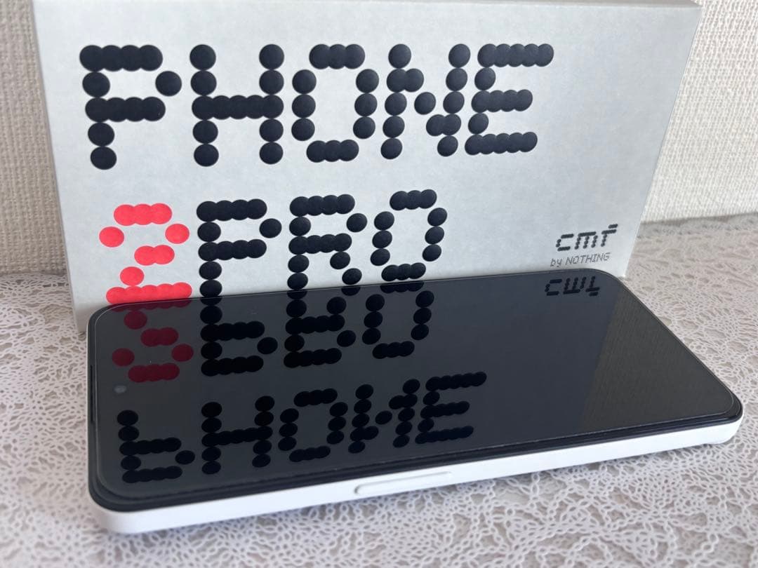 【国内版】美品CMF nothing phone 2 PROホワイト 128GB