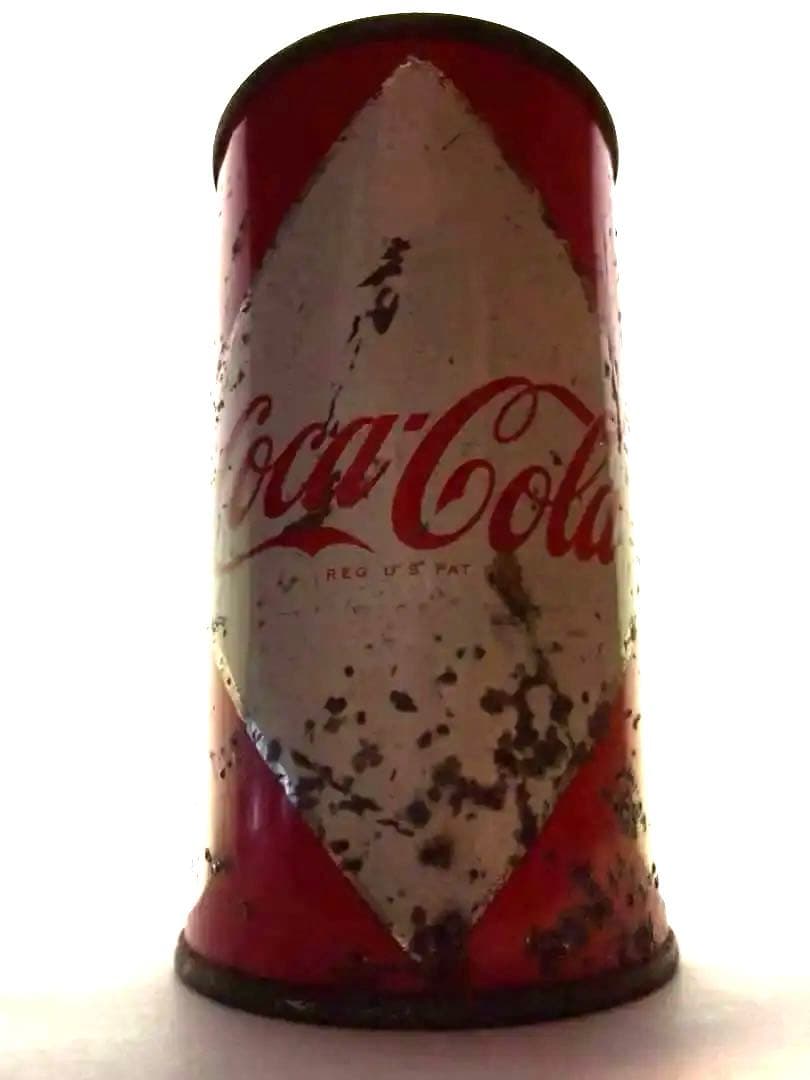 G1 秘蔵品 1959-60's コカコーラダイヤモンド缶　\"テストマーケット\"