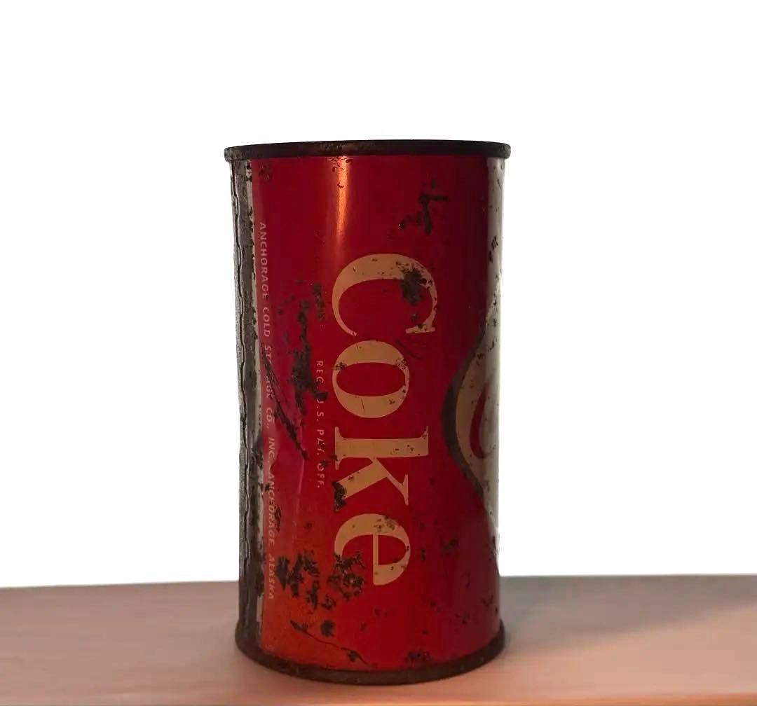 G1 秘蔵品 1959-60's コカコーラダイヤモンド缶　\"テストマーケット\"