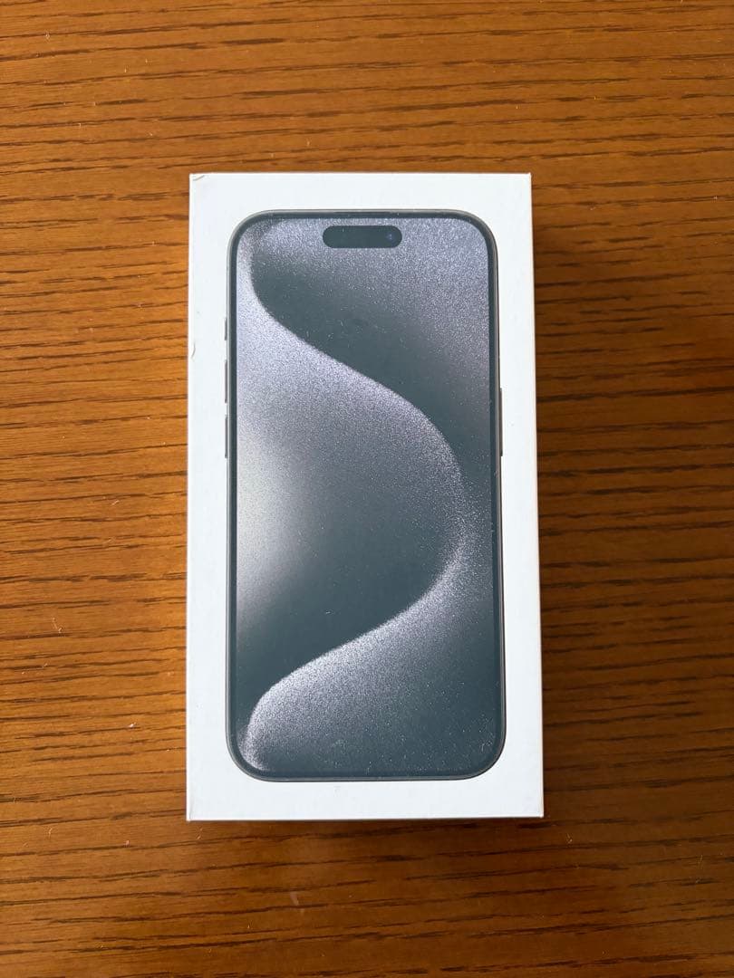 【ジャンク】iPhone 15 Pro 128GB 水没・画面表示不可