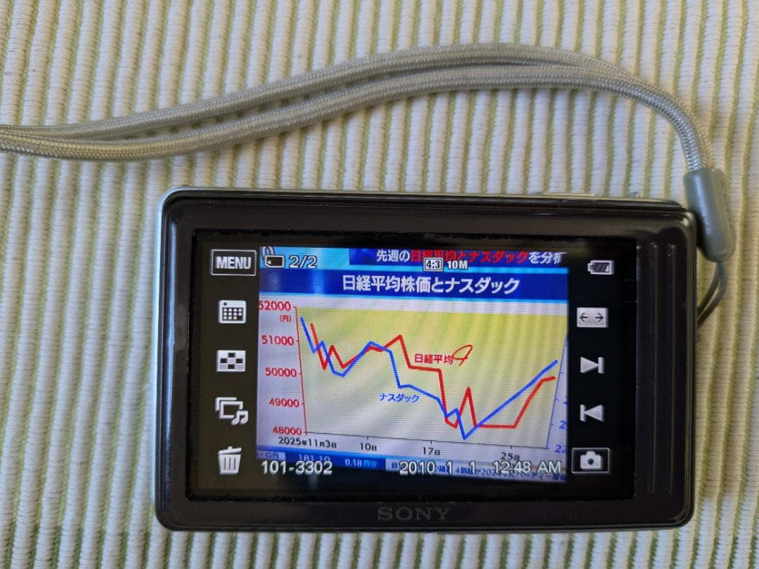 SONY DSC-TX5 コンパクトデジタルカメラ Cyber-shot 動確認