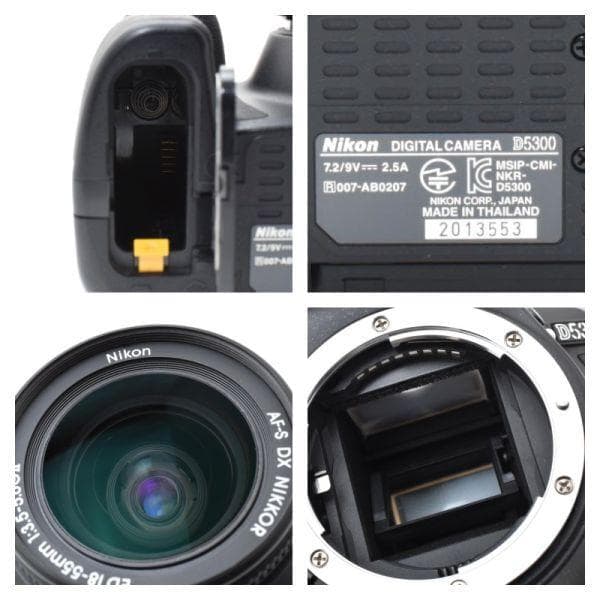 【美品】ニコン Nikon D5300 AF-S 18-55mm レンズセット