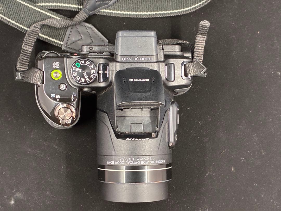 【美品】Nikon COOLPIX P610 60倍ズーム ケース付 動作確認済