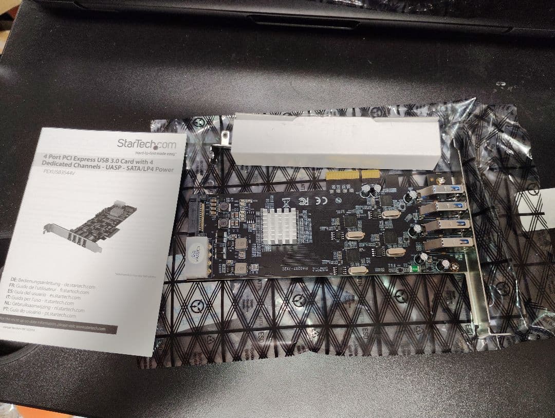 StarTech 4ポート PCI Express USB 3.0カード 未使用