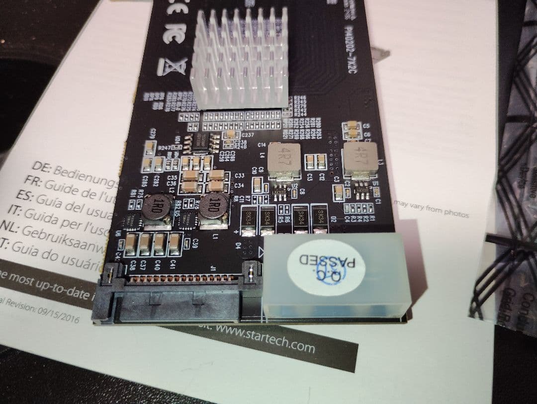 StarTech 4ポート PCI Express USB 3.0カード 未使用