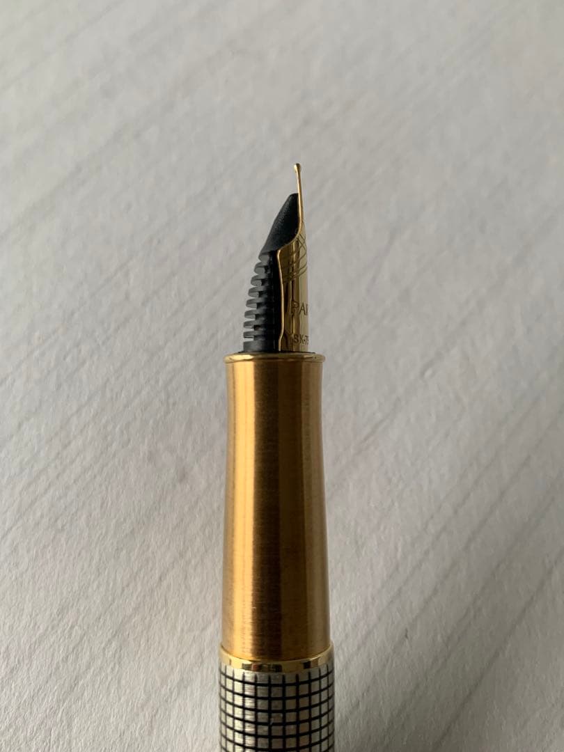 PARKER パーカー Sonnet 万年筆 スターリングシルバー 18Kニブ