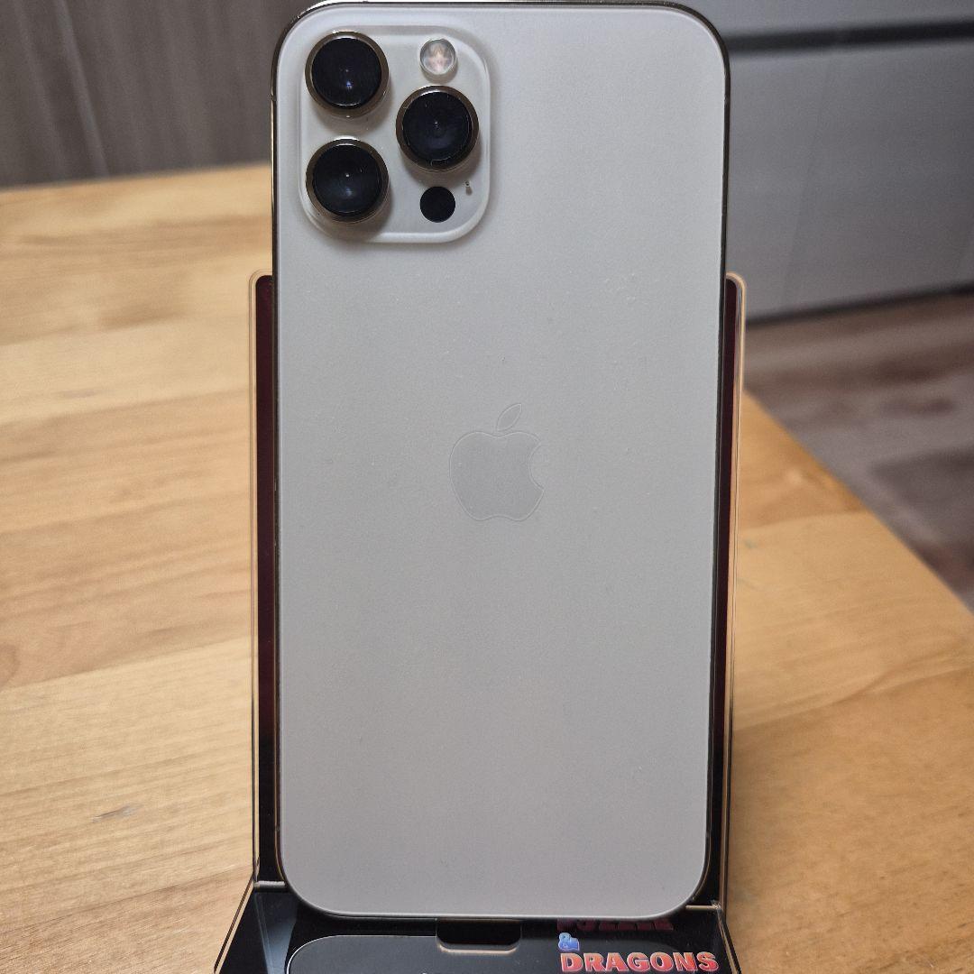 【良品】iPhone12ProMax 256GB ゴールド SIMフリー