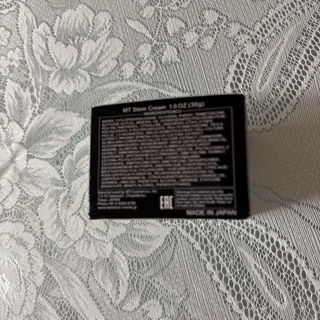 新品バーキンシール付 MT メタトロン ステムクリーム 30g(保湿クリーム）