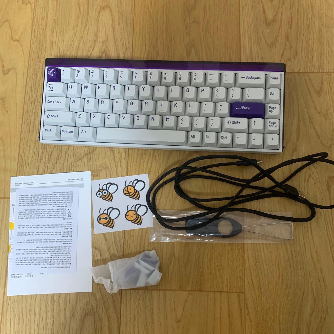 MelGeek MADE68 PRO ラピッドトリガーキーボード　使用済み