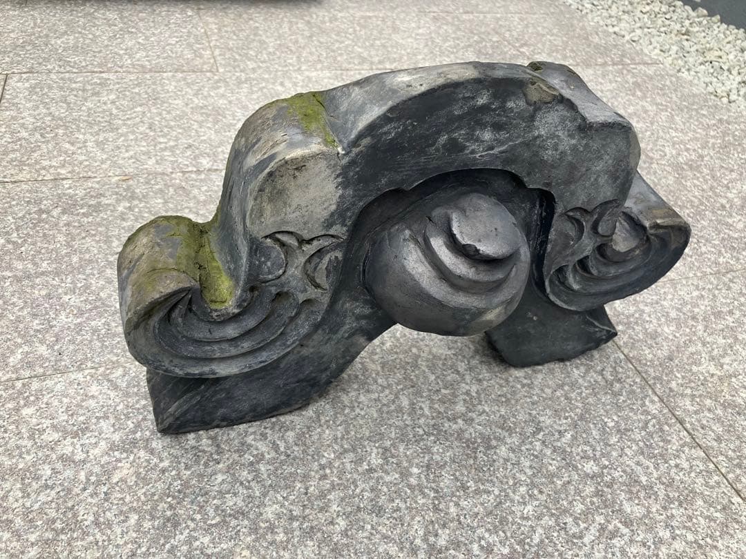 鬼瓦　オブジェ　置物　飾り物　骨董品