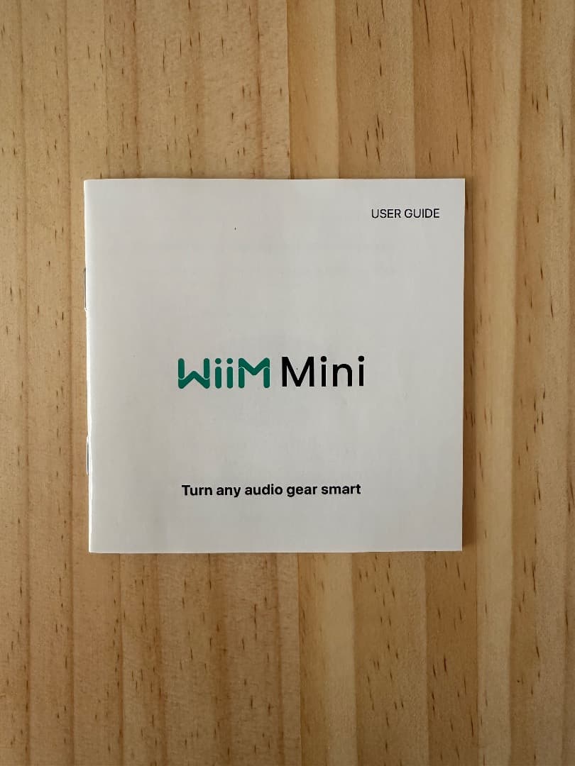 WiiM Mini AirPlay 2 ワイヤレスオーディオストリーマー