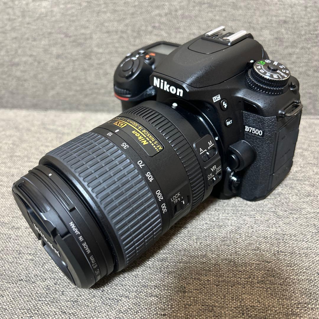 Nikon D7500 レンズ18-300 セット