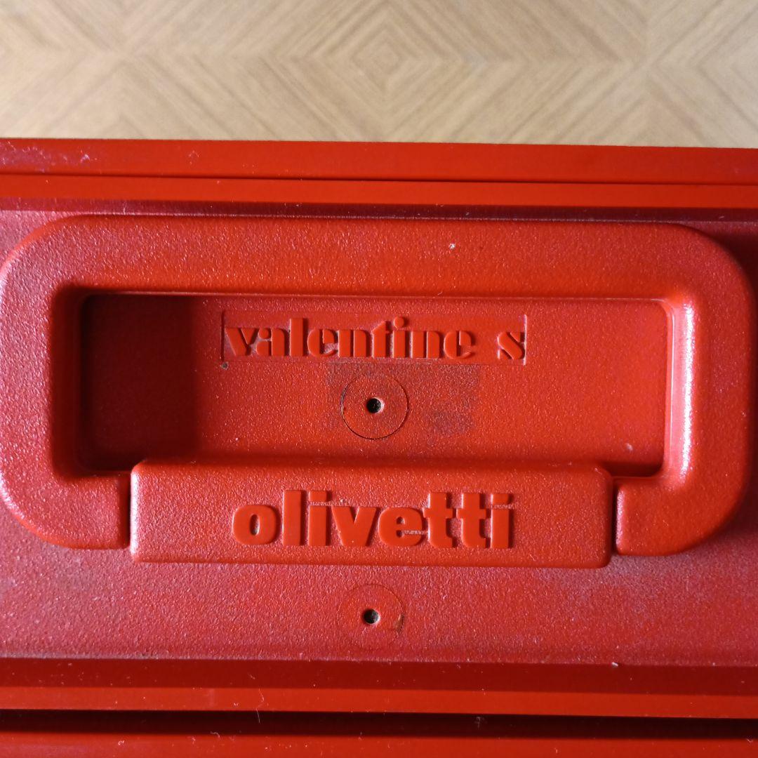 【希少】オリベッティタイプライター　Valentineバレンタイン　通称赤バケツ