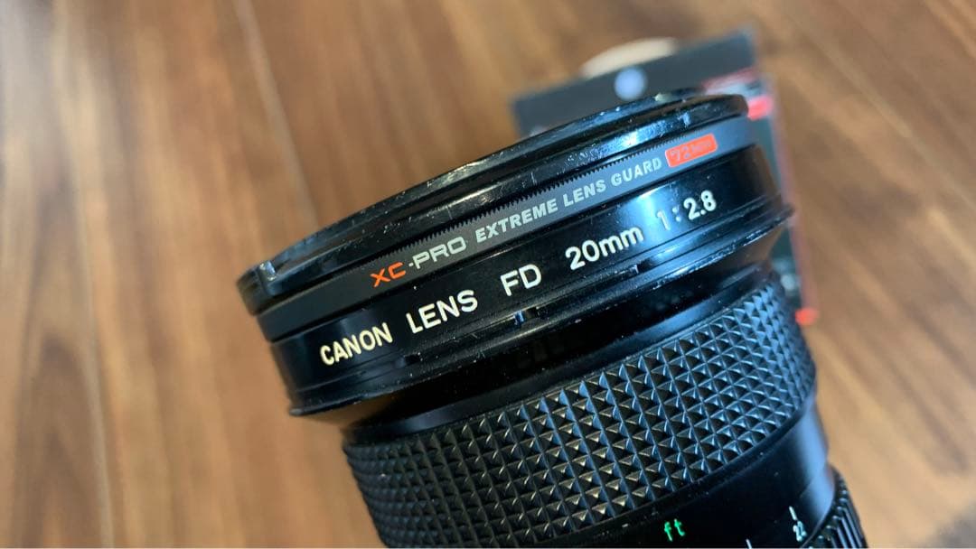 Canon New FD 20mm F2.8 マニュアルフォーカス　単焦点レンズ