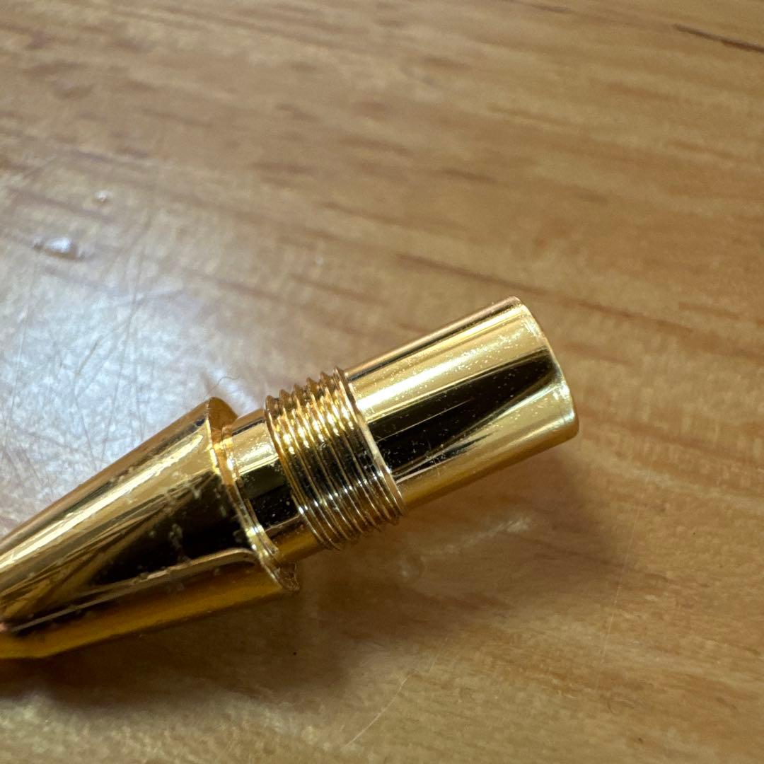貴重 野原工芸 固定式口金 先端部品 GOLD ゴールド 金 シャーペン 木軸