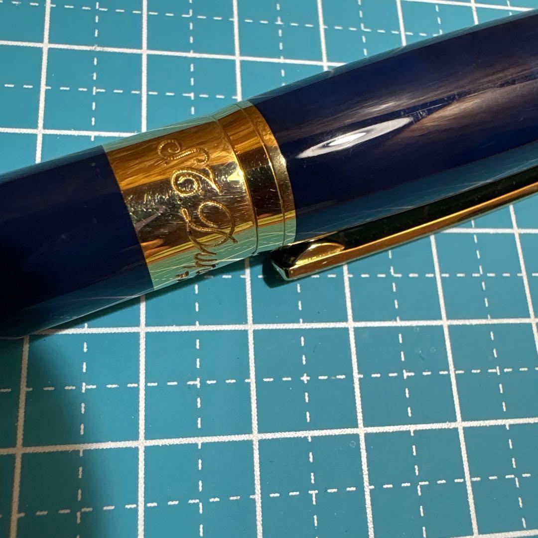 S.T.DUPONT　ペン先 濃紺 万年筆