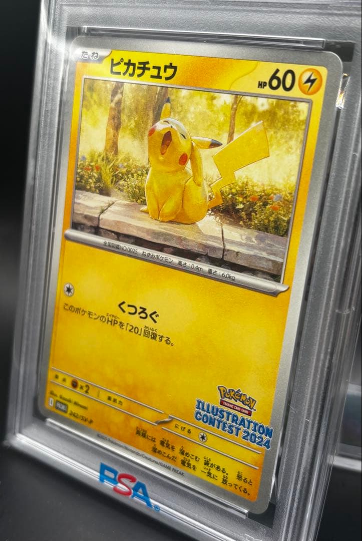 PSA10 ピカチュウ イラストコンテスト2024