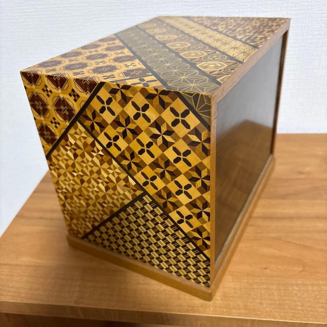 箱根寄木細工 収納ボックス