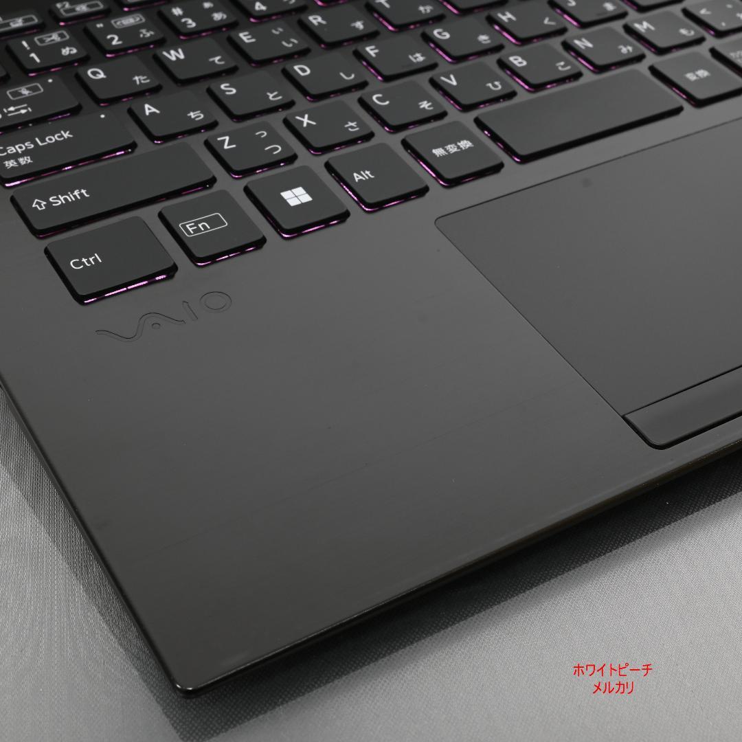 美品Vaio pro PK i5 _16G_512GB ピンクに光るキーボード