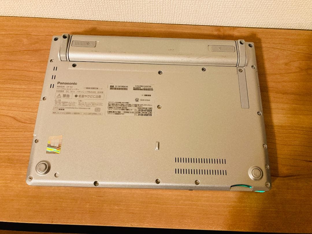 レッツノートSV1 16GB 512GB Office2024 バッテリ100%