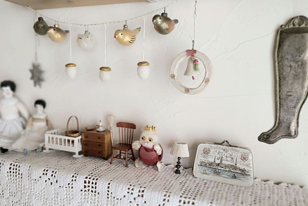 * cat ornament ❀ 赤いボールが大切な 猫さん
