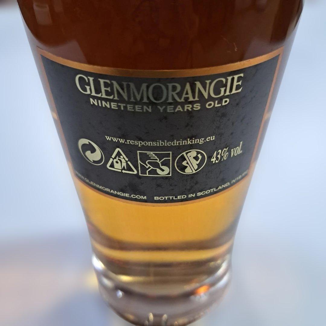 Glenmorangie 19年 グレンモーレンジィ　ウイスキー　43％