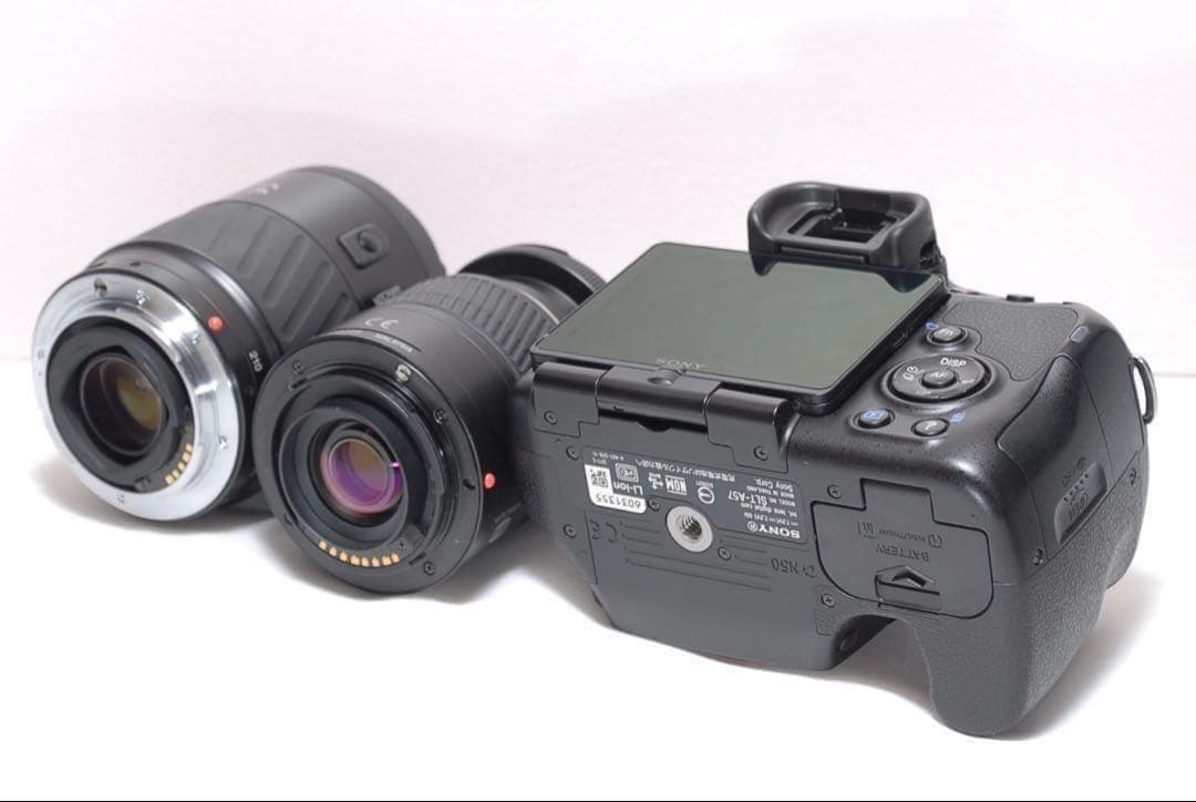 スポーツ観戦におすすめ✨SONY α57 ✨ダブルレンズ✨スマホ転送◎