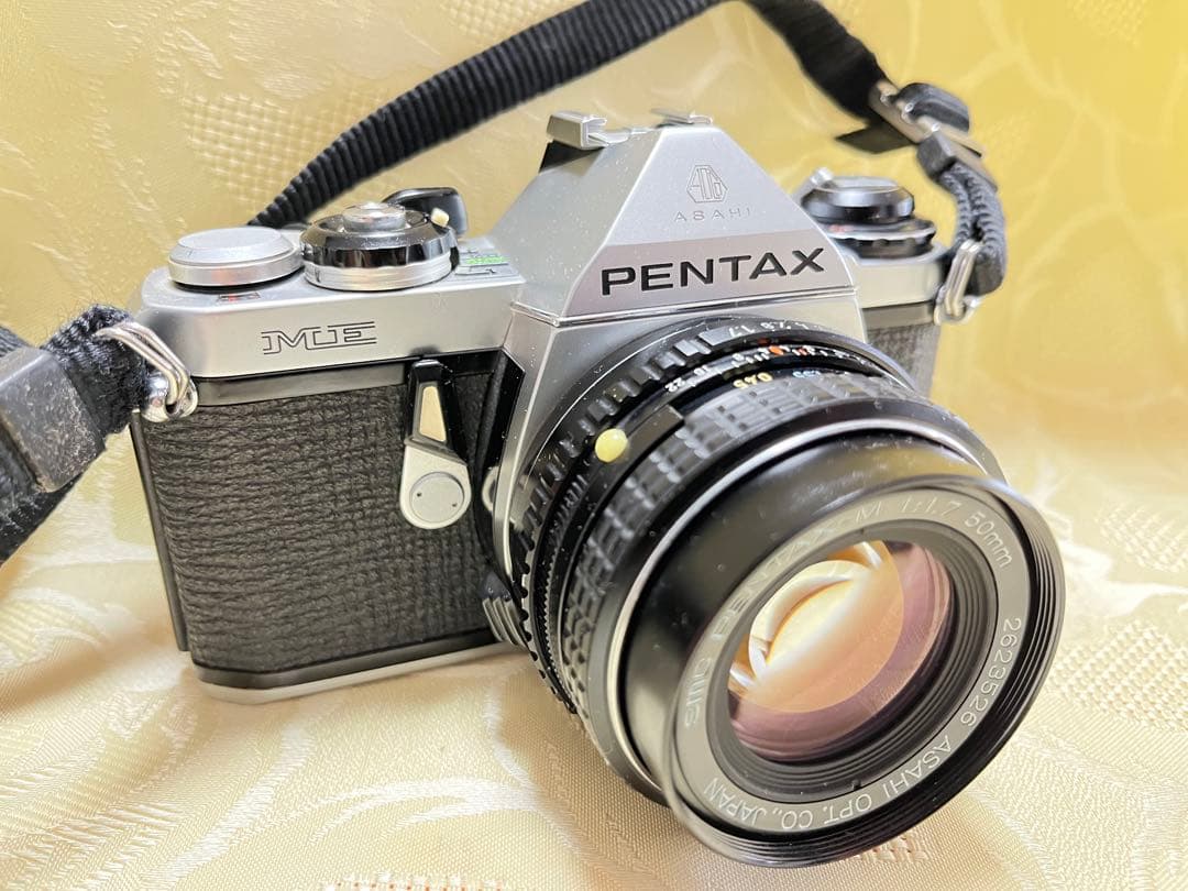 PENTAX ME f1.7ボケの美しい明るいレンズ　フィルムカメラ