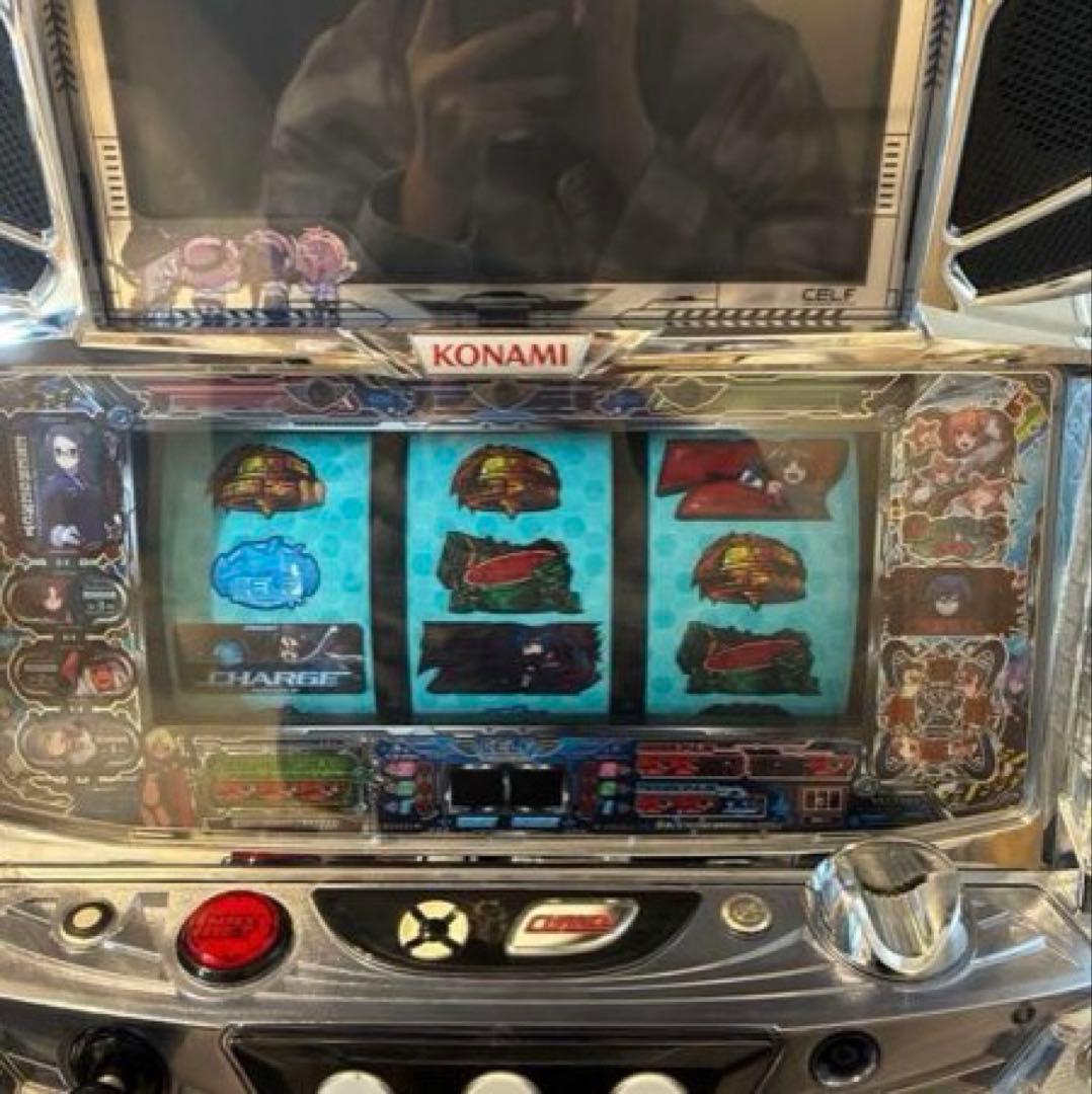 【KONAMI】パチスロ実機 防空少女ラブキューレ 不要機　家庭用100