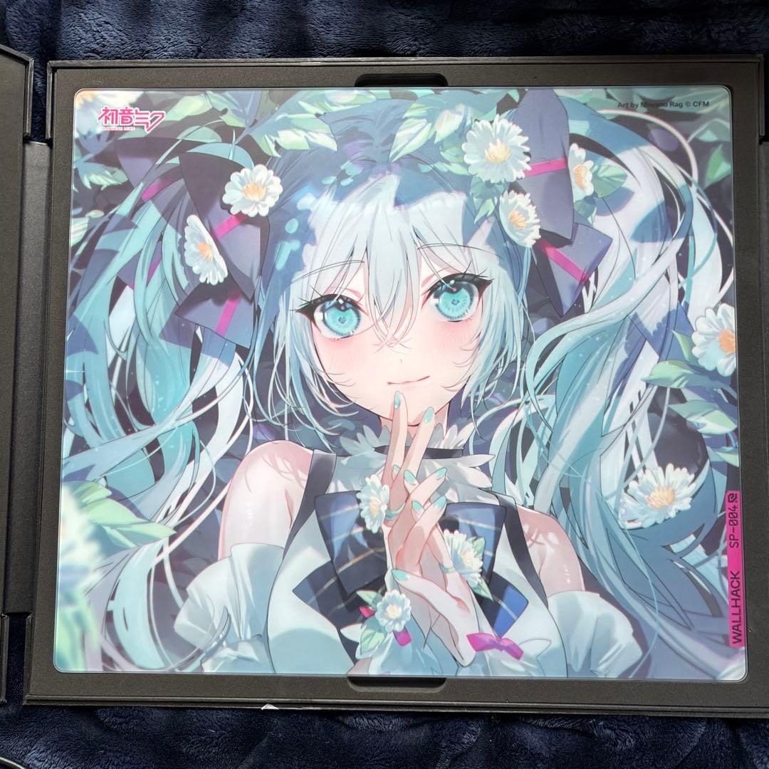 WALLHACK sp-004 初音ミク ガラスマウスパッド
