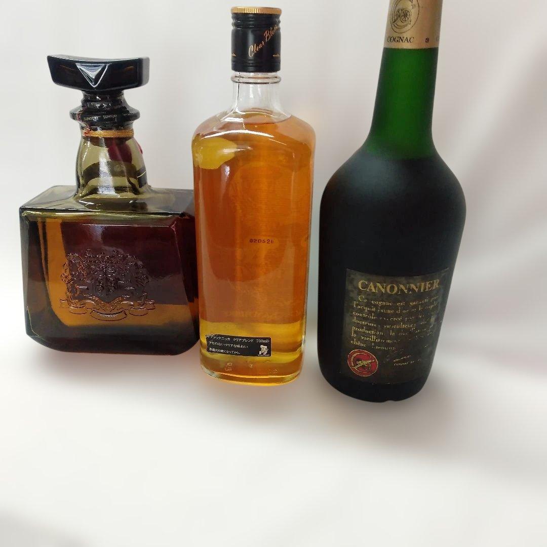 古酒サントリー ロイヤル ブラックニッカ ナポレオン XO 3本セット最終値下